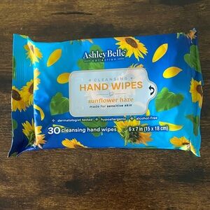 Ashley Belle Sunflower Haze Cleansing Hand Wipes